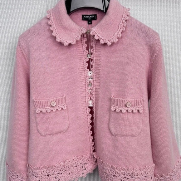 CHANEL Jackets & Blazers - Chanel Knit separate blazer goes with bow blouse.